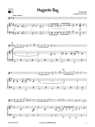 Ragtime Favourites - Viola - JOPLIN - Partition - Alto